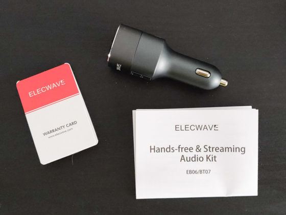 Recensione Elecwave EB06, ricevitore BT per auto con caricatore integrato