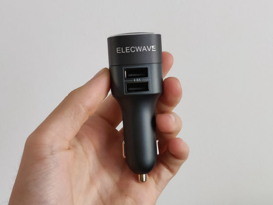 Recensione Elecwave EB06, ricevitore BT per auto con caricatore integrato