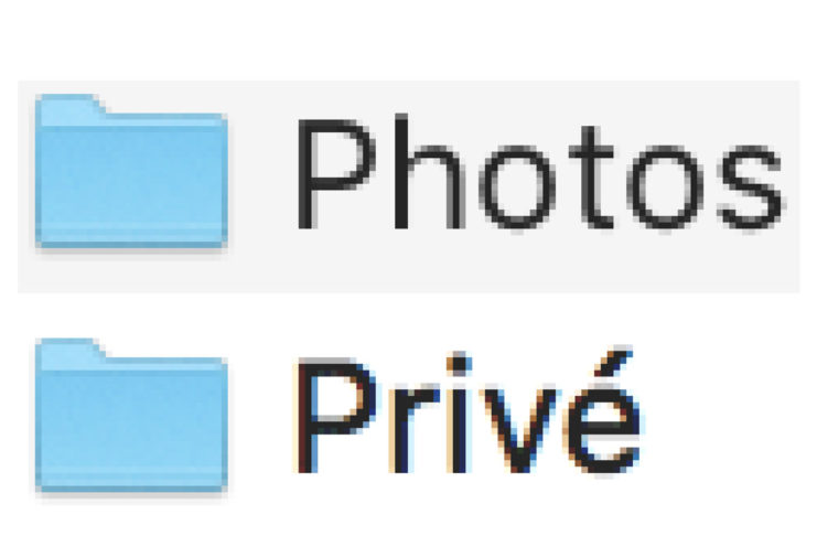 Arrotondamento dei font