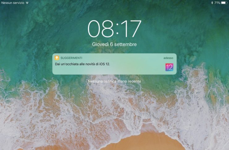 Apple pubblicizza le novità iOS 12 agli utenti iPhone e iPad