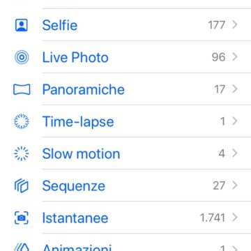 Tutte le novità di Foto iOS 12