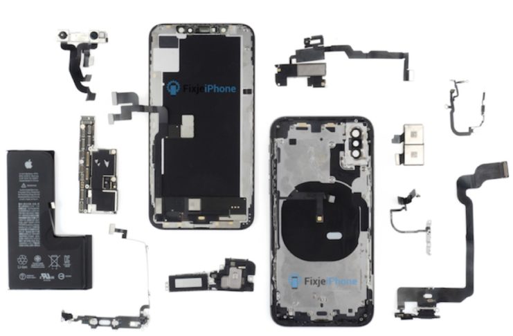 iPhone XS smontato somiglia tanto a iPhone X ma con una differenza