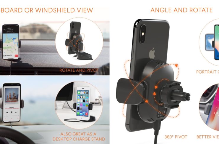 Kenu rilascia AirFrame e Airbase, per ricaricare wireless iPhone in macchina