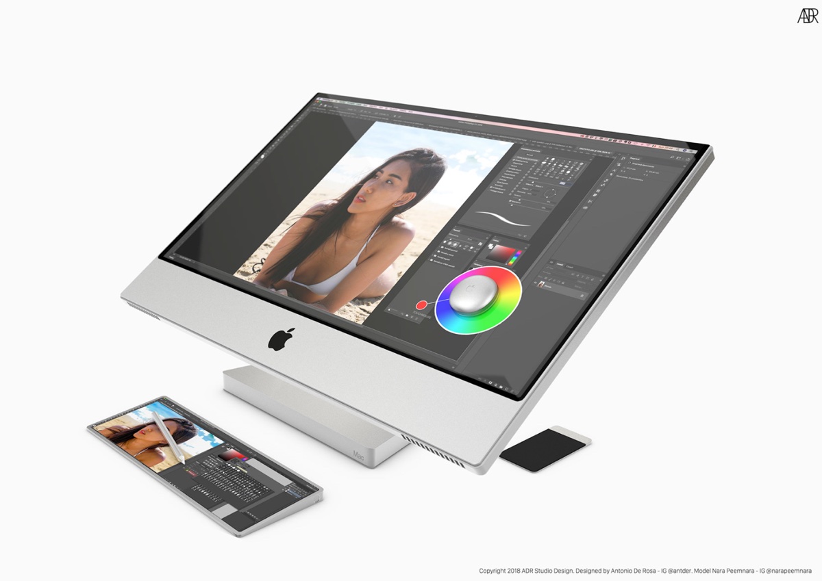 Mac Touch, il concept di iMac del futuro somiglia molto a un PC Microsoft