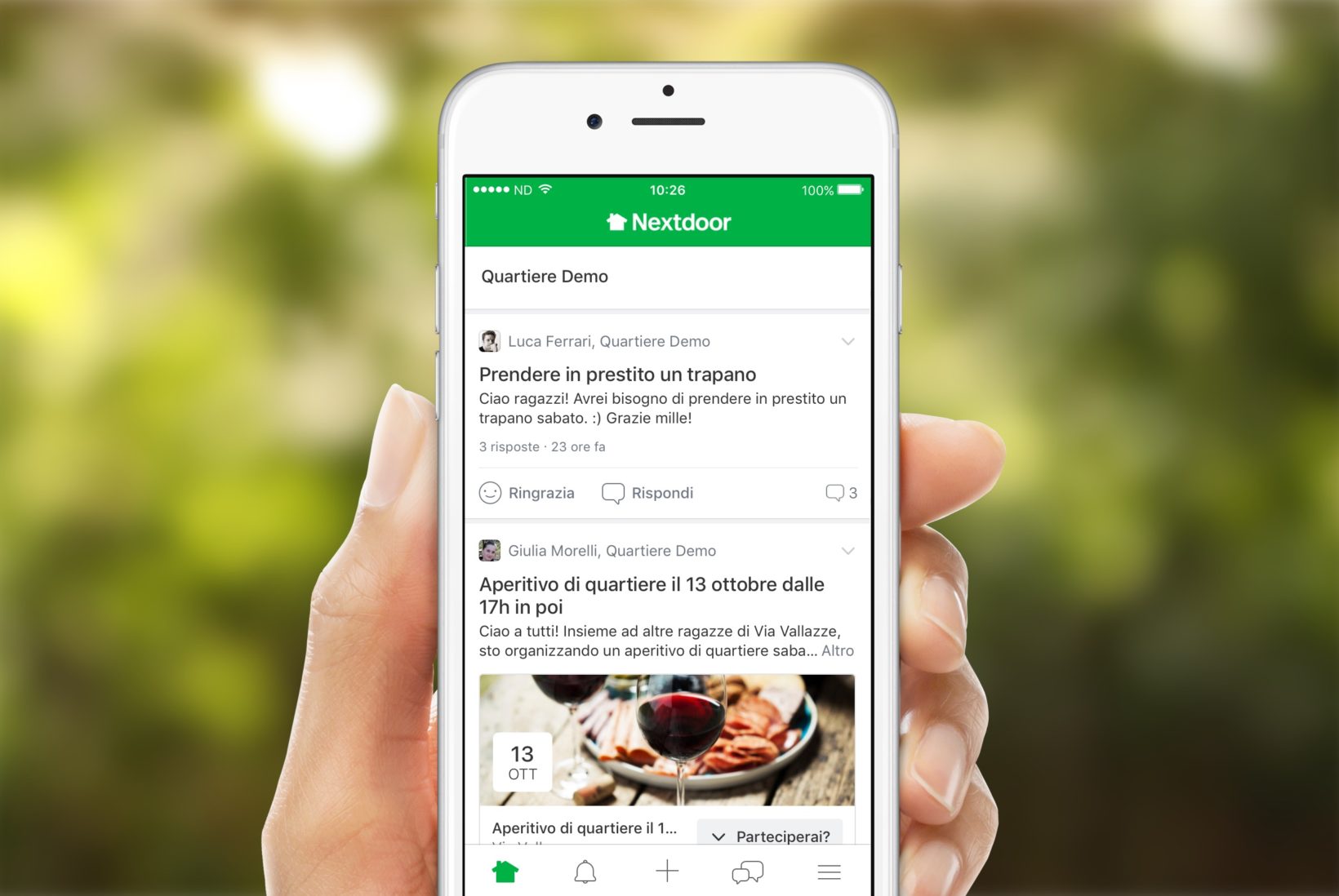 Nextdoor, l’app per vicini di casa arriva in Italia