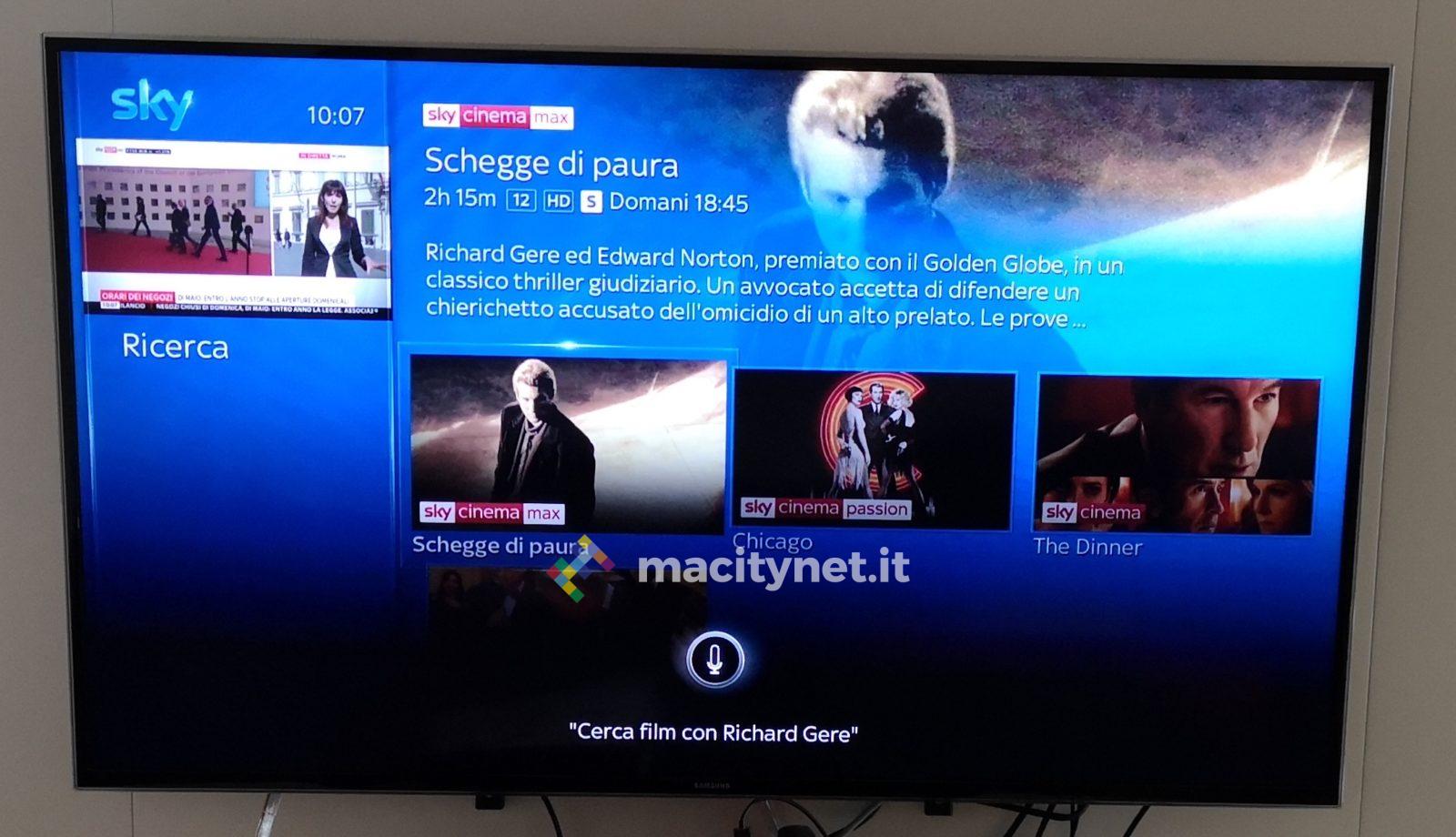 La Ricerca vocale su Sky Q è arrivata: ecco come funziona