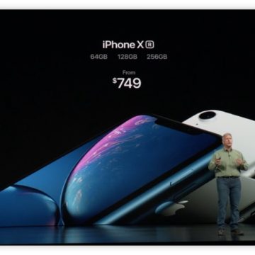 iPhone Xr presentato: sei colori e camera con sfocato