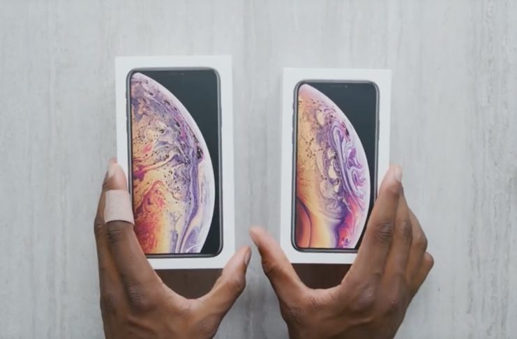 Primo unboxing iPhone XS Max e XS è già su YouTube