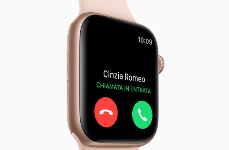 Apple Watch LTE in Italia costa 5 euro al mese