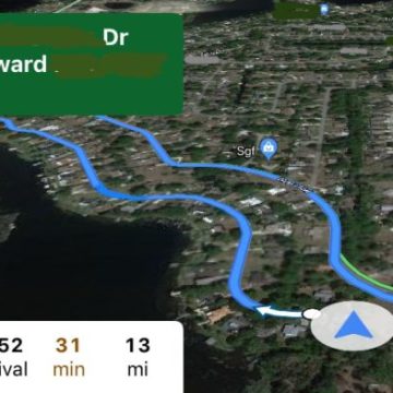 Ecco come appare Google Maps su CarPlay
