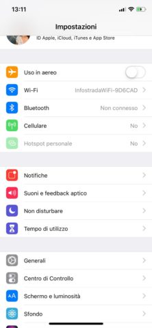 Come disattivare 3D touch su iPhone