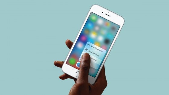 Come disattivare 3D touch su iPhone