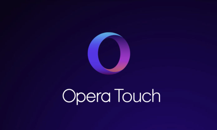 Opera Touch disponibile in App Store, pogettato per gli iPhone senz tasto Home