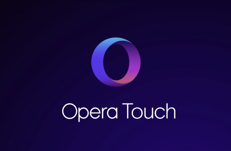 Opera Touch disponibile in App Store, pogettato per gli iPhone senz tasto Home