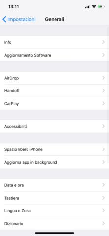 Come disattivare 3D touch su iPhone