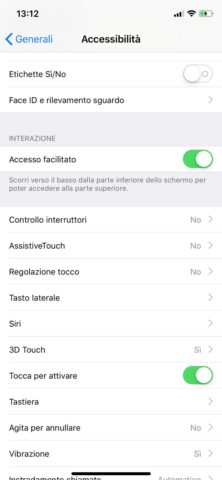 Come disattivare 3D touch su iPhone