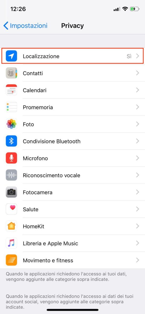 Widget meteo su iPhone, come averlo nella schermata di blocco iOS 12