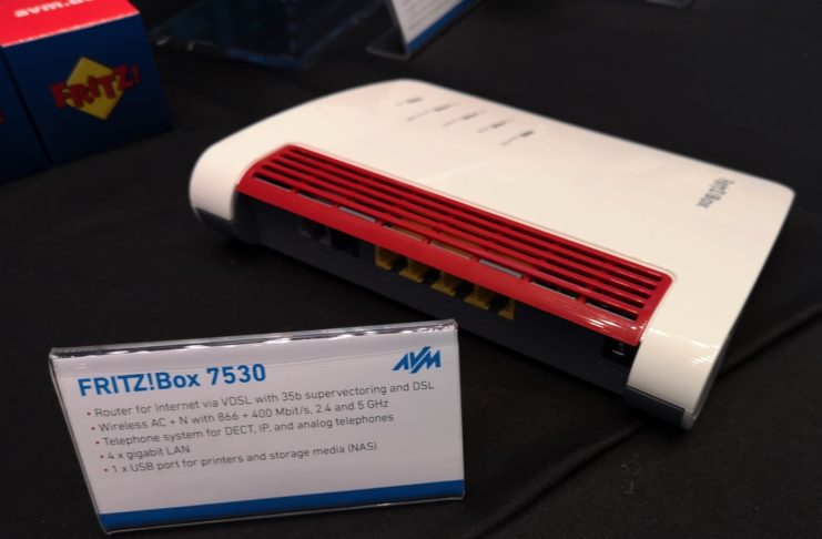 Modem FRITZ!Box 7530 ora DSL veloce, mesh, smart home e DECT sono alla portata di tutti.