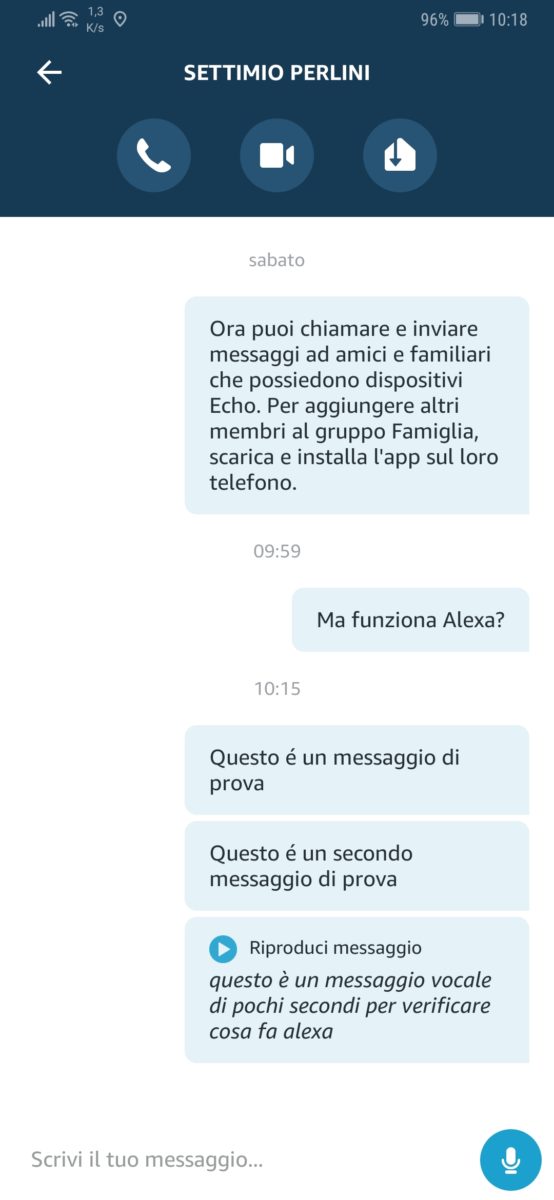 Come funzionano le Chiamate e i Messaggi Alexa e Drop In Alexa