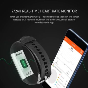 Alfawise B7 Pro, lo smartband che controlla il cuore h24