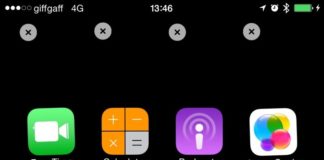 Come creare spazi vuoti sulla schermata iPhone