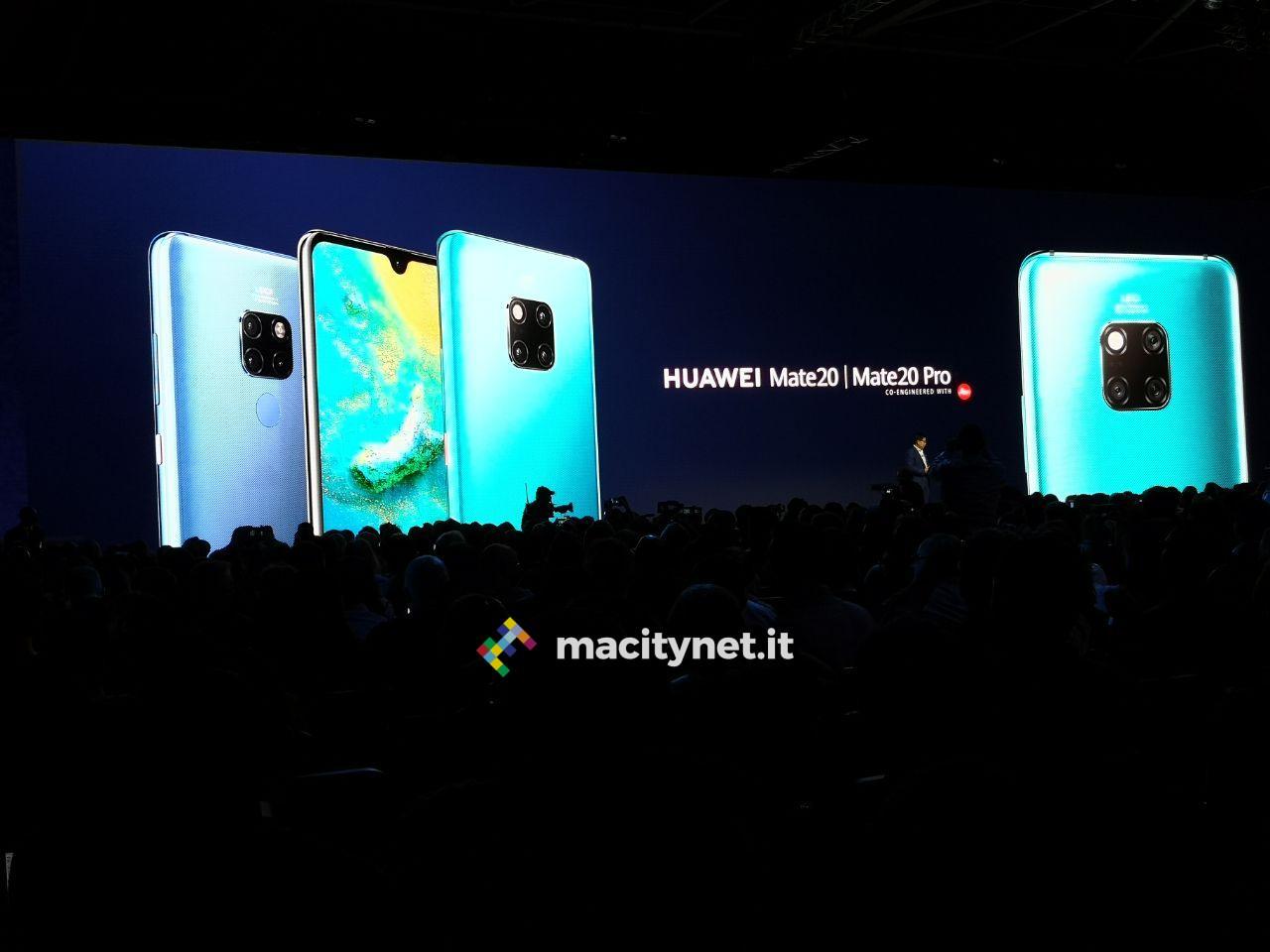 Ecco Huawei Mate 20, foto e caratteristiche