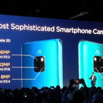 Huawei Mate 20 Pro sfida iPhone XS con tripla camera e il suo Face ID