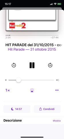 Come impostare un timer per spegnere automaticamente i Pocast