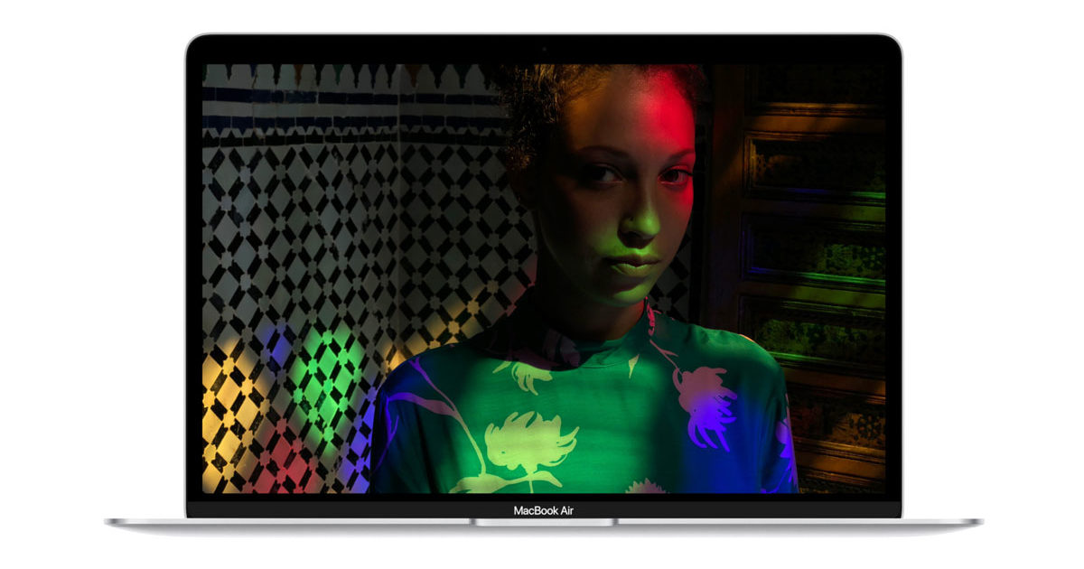Lo schermo del MacBook Air 2018