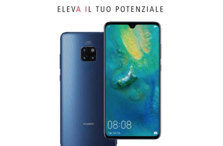 Ecco Huawei Mate 20, foto e caratteristiche