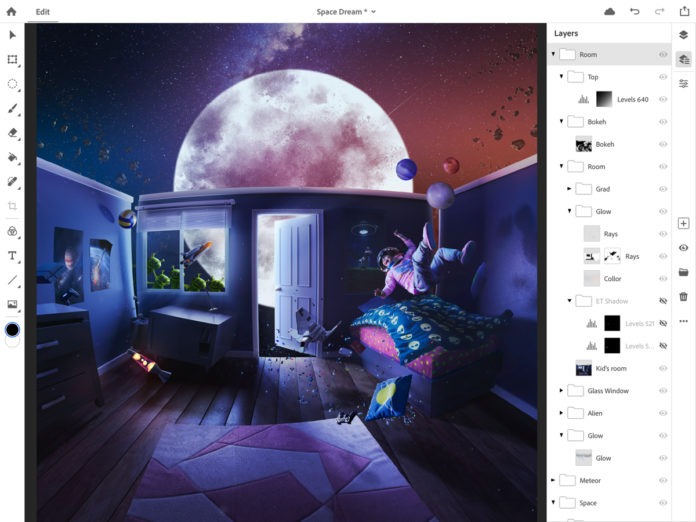 Adobe Max 2018, presentati Project Gemini e Photoshop CC per iPad