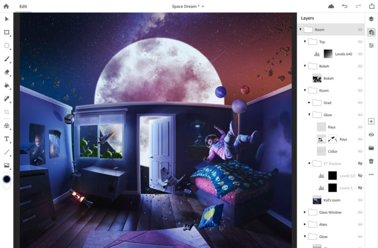 Adobe Max 2018, presentati Project Gemini e Photoshop CC per iPad