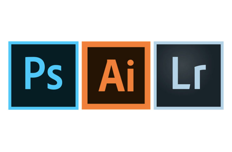 Photoshop, Illustrator e Lightroom