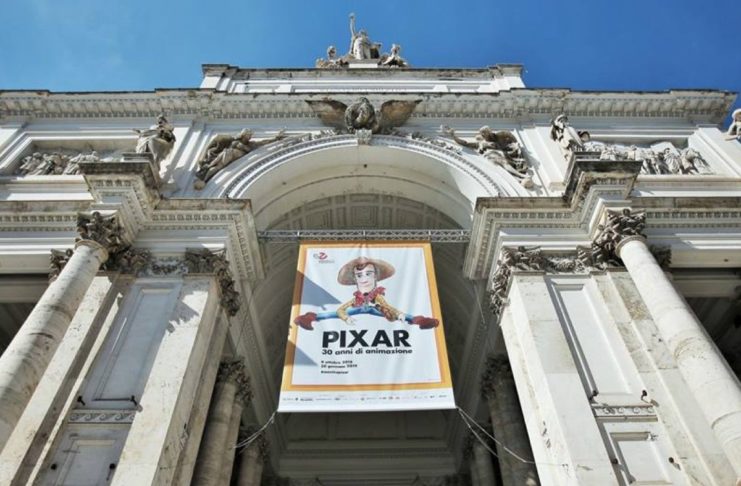Trent’anni di cartoni animati Pixar in mostra a Roma