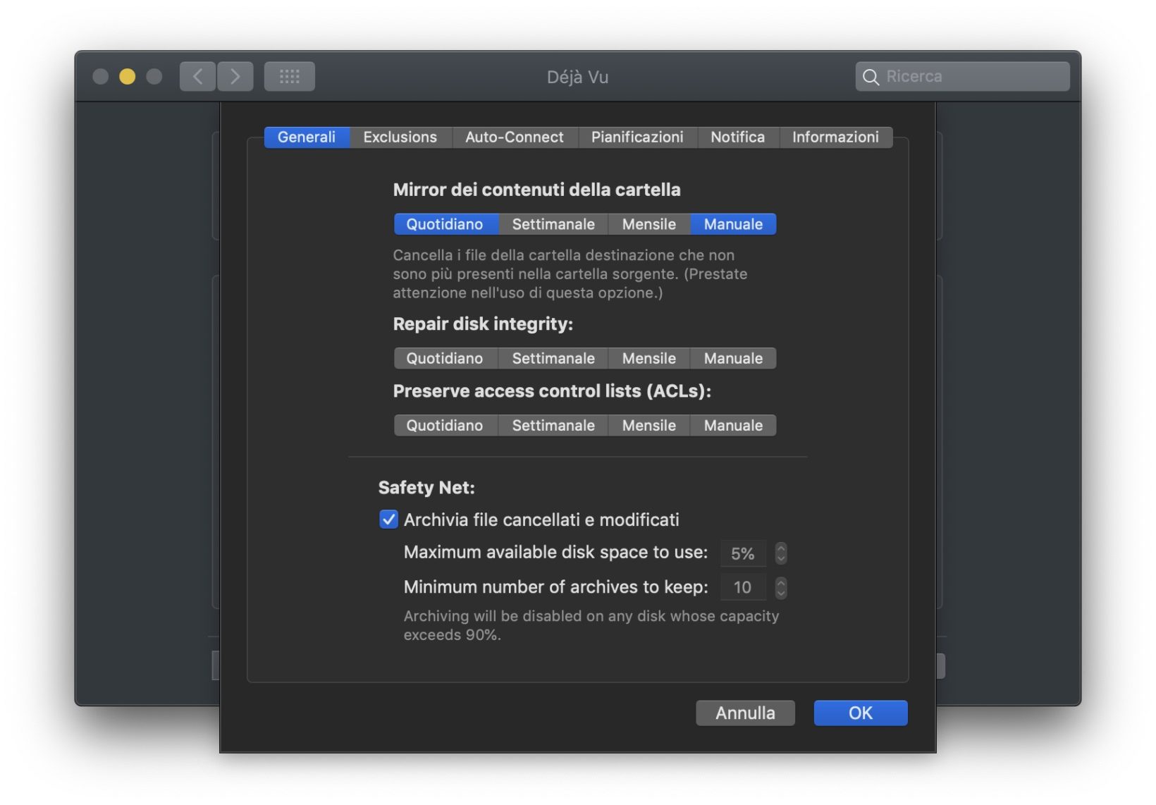 Deja Vu 5, recensione del backup alternativo per Mac