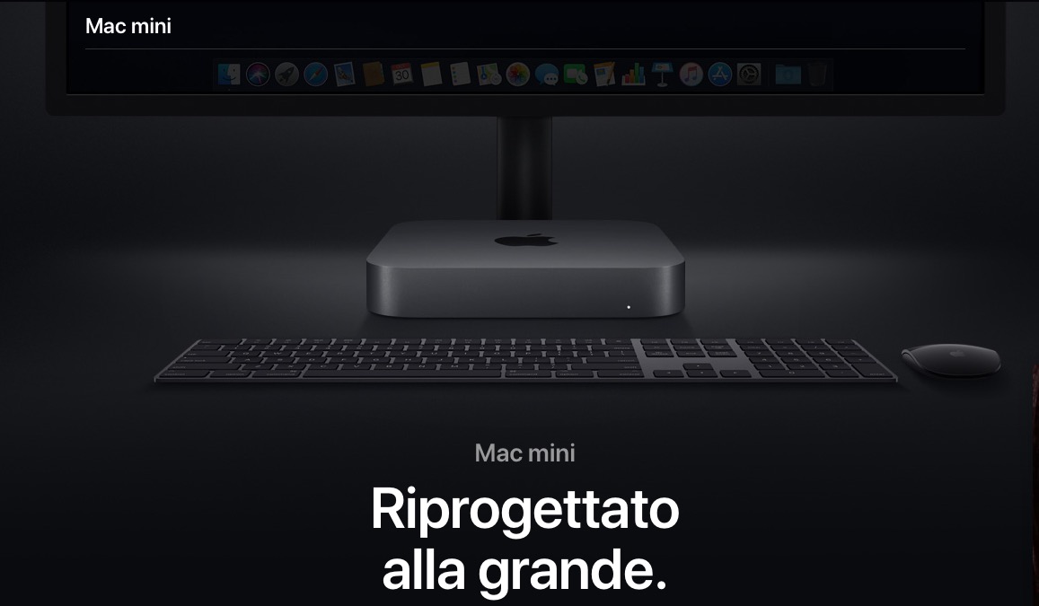 Apple presenta il nuovo Mac Mini 2018