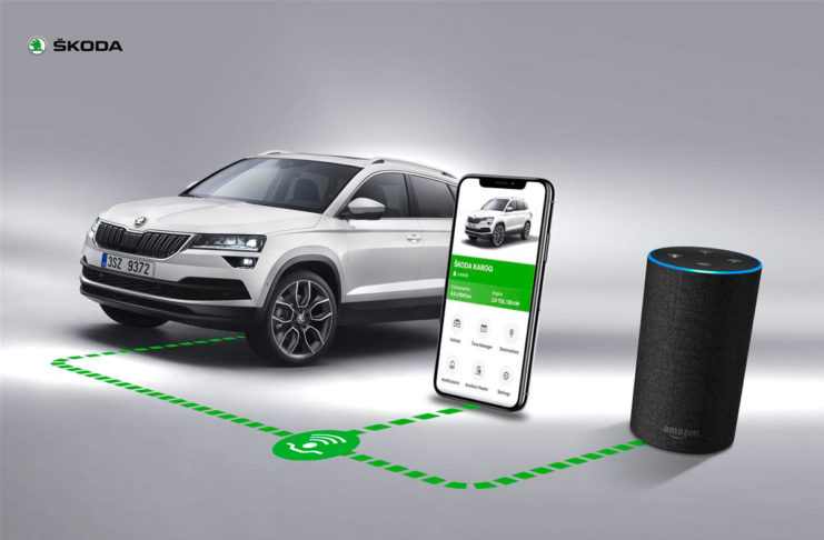 I servizi di Amazon Alexa presto disponibili anche in Italia per i Clienti ŠKODA