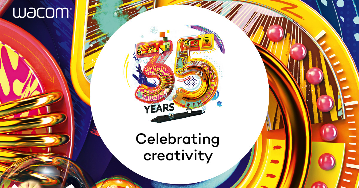 Wacom celebra 35 anni di creatività