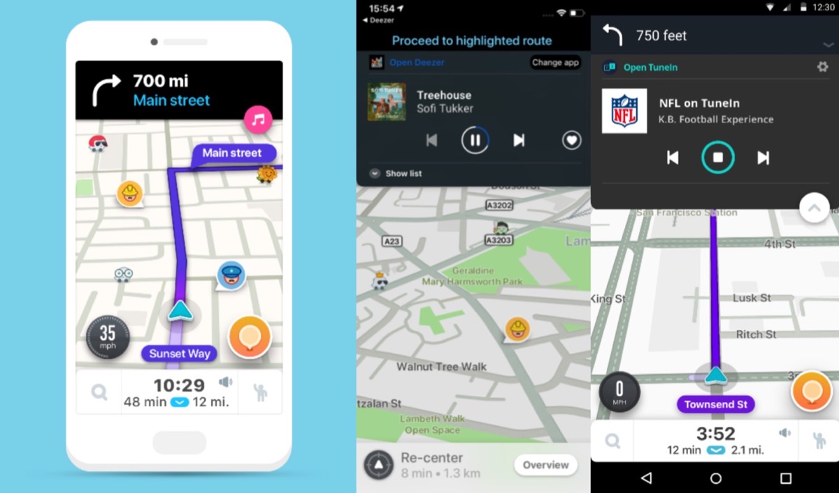 Waze Audio Player, così la musica sposa la navigazione GPS Waze Audio Player, così la musica sposa la navigazione GPS