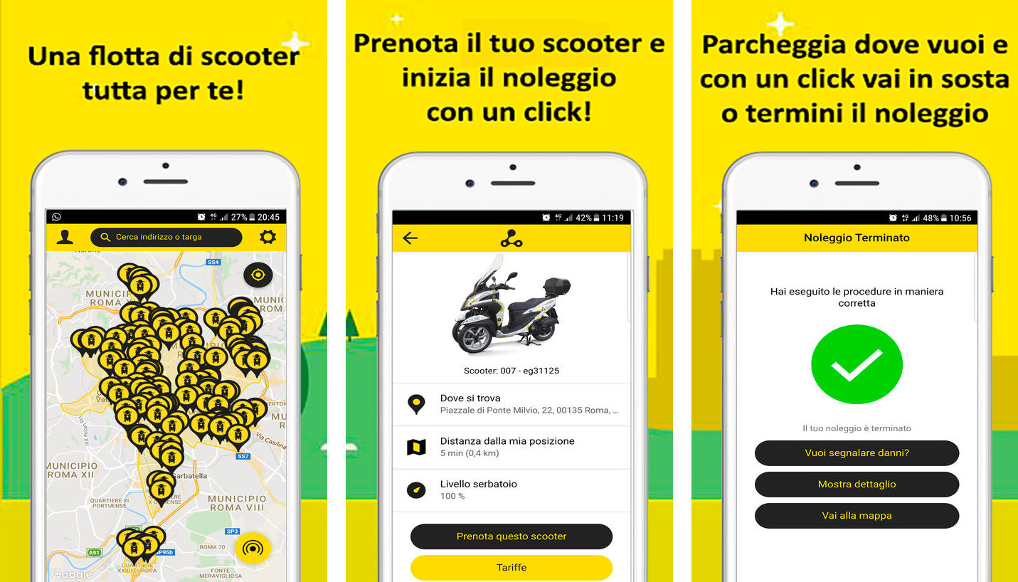 Zig Zag Scooter Sharing debutta a Milano con la prima flotta elettrica