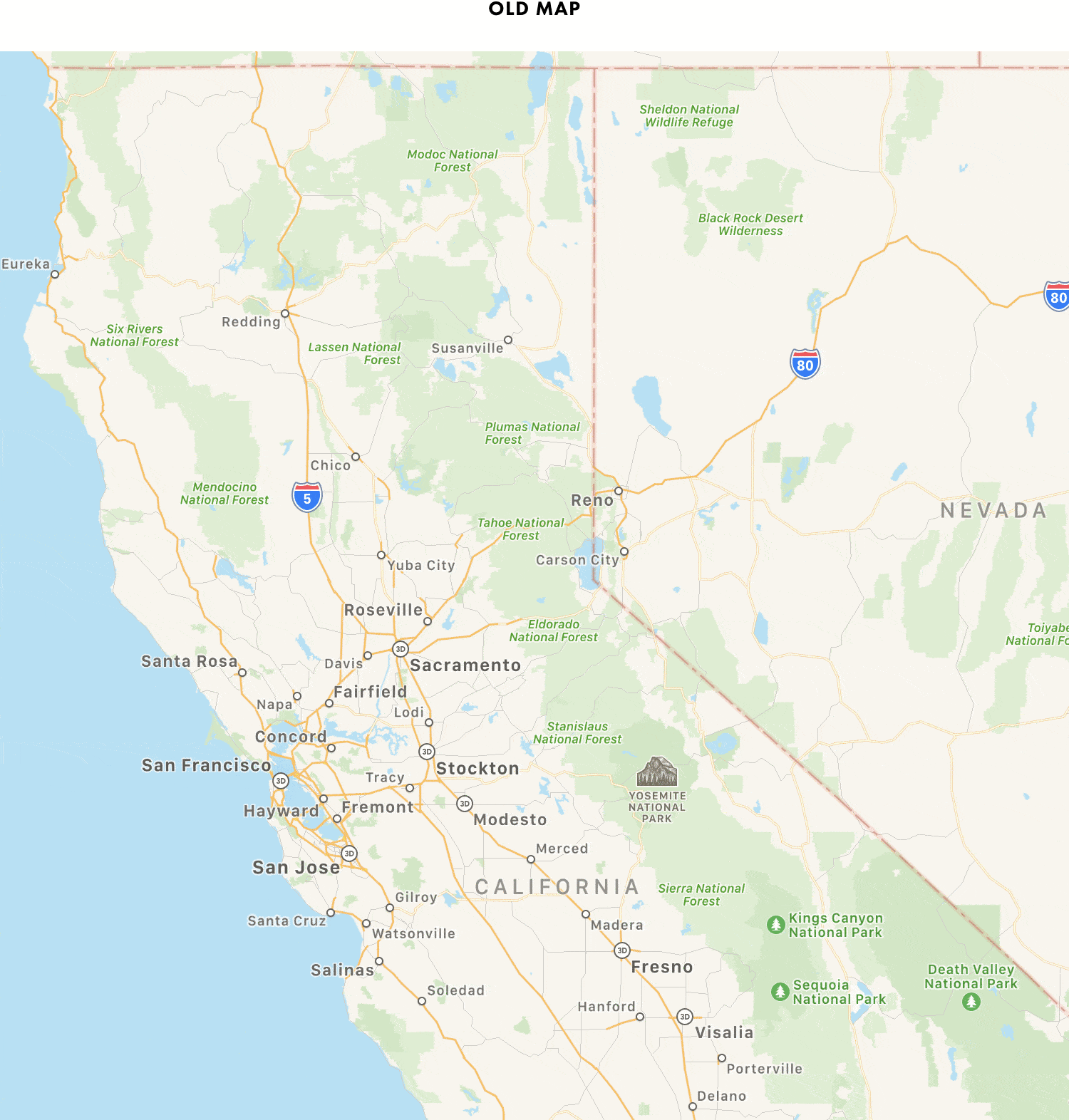 Le Mappe di Apple cominciano a essere più dettagliate di quelle di Google