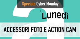 Cyber Monday con AmazonBasics, in sconto action cam e accessori per fotografia