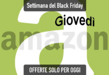 : Solo per oggi: le offerte del giovedì della Settimana del Black Friday su Amazon