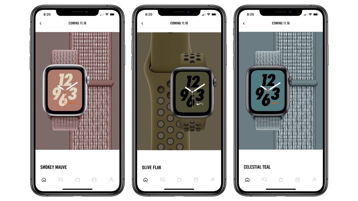 In arrivo tre nuovi cinturini per Apple Watch: le foto in anteprima