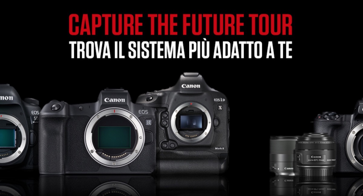 Canon, un tour da Catania a Milano per scoprire il sistema EOS R