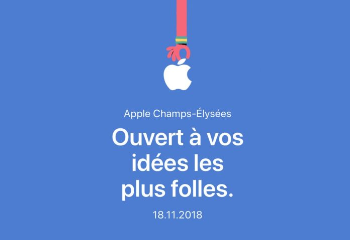Il negozio Apple sugli Champs-Élysées aprirà il 18 novembre
