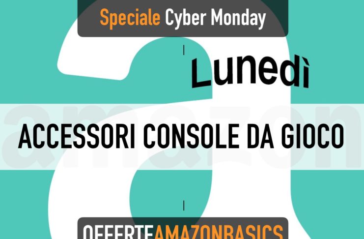 Accessori per console a marchio AmazonBasics in offerta per il Cyber Monday