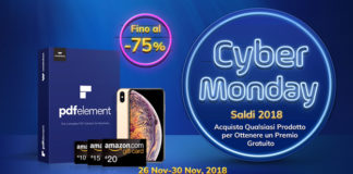 Acquista un prodotto PDFelement e vinci iPhone XS Max e Gift Card Amazon