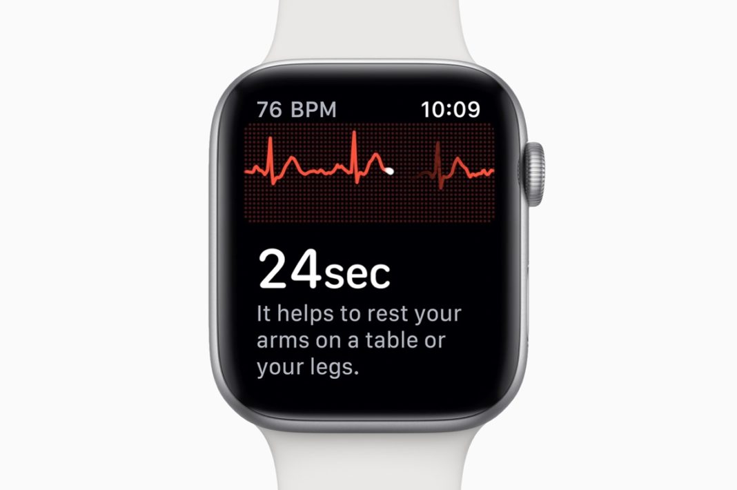 Con watchOS 5.1.2 sarà attiva l’app ECG su Apple Watch Series 4