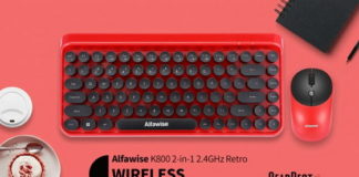 Recensione Alfawise K800, la tastiera vintage che sembra una macchina da scrivere